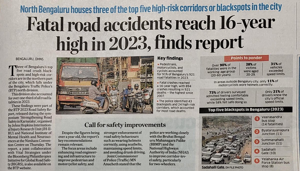 P.D 𝕏 (@dabir) on Twitter photo Fatal road accidents reach 16 year high!!
cc <a href="/motordave2/">Dave (Road Safety: City & Highways)</a> <a href="/DriveSmart_IN/">DriveSmart🛡️</a> <a href="/RSGuy_India/">Road Safety Guy</a> <a href="/ReduceRoadRisks/">R-Three</a> <a href="/TopDriverIndia/">Naresh</a> <a href="/Jabalpursafety/">Gyan Prakash</a> <a href="/kirankumargoli/">Kiran Goli</a> <a href="/skr77s/">செந்தில்/Senthil</a> Fatal road accidents reach 16 year high!!
cc <a href="/motordave2/">Dave (Road Safety: City & Highways)</a> <a href="/DriveSmart_IN/">DriveSmart🛡️</a> <a href="/RSGuy_India/">Road Safety Guy</a> <a href="/ReduceRoadRisks/">R-Three</a> <a href="/TopDriverIndia/">Naresh</a> <a href="/Jabalpursafety/">Gyan Prakash</a> <a href="/kirankumargoli/">Kiran Goli</a> <a href="/skr77s/">செந்தில்/Senthil</a>