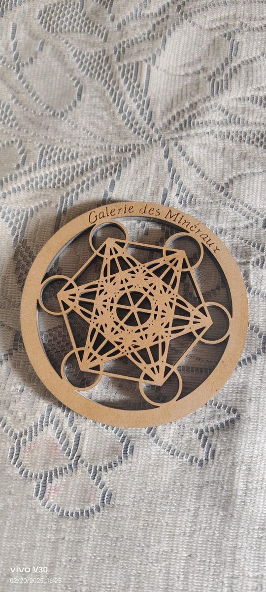 coniferhandmade's tweet photo. Elevate your space with this intricately crafted Metatron’s Cube wooden design! A powerful symbol of sacred geometry, it represents balance, harmony, and the connection between all things in the universe.

Perfect for spiritual decor, meditation spaces!! https://t.co/xx2q4eC0V6