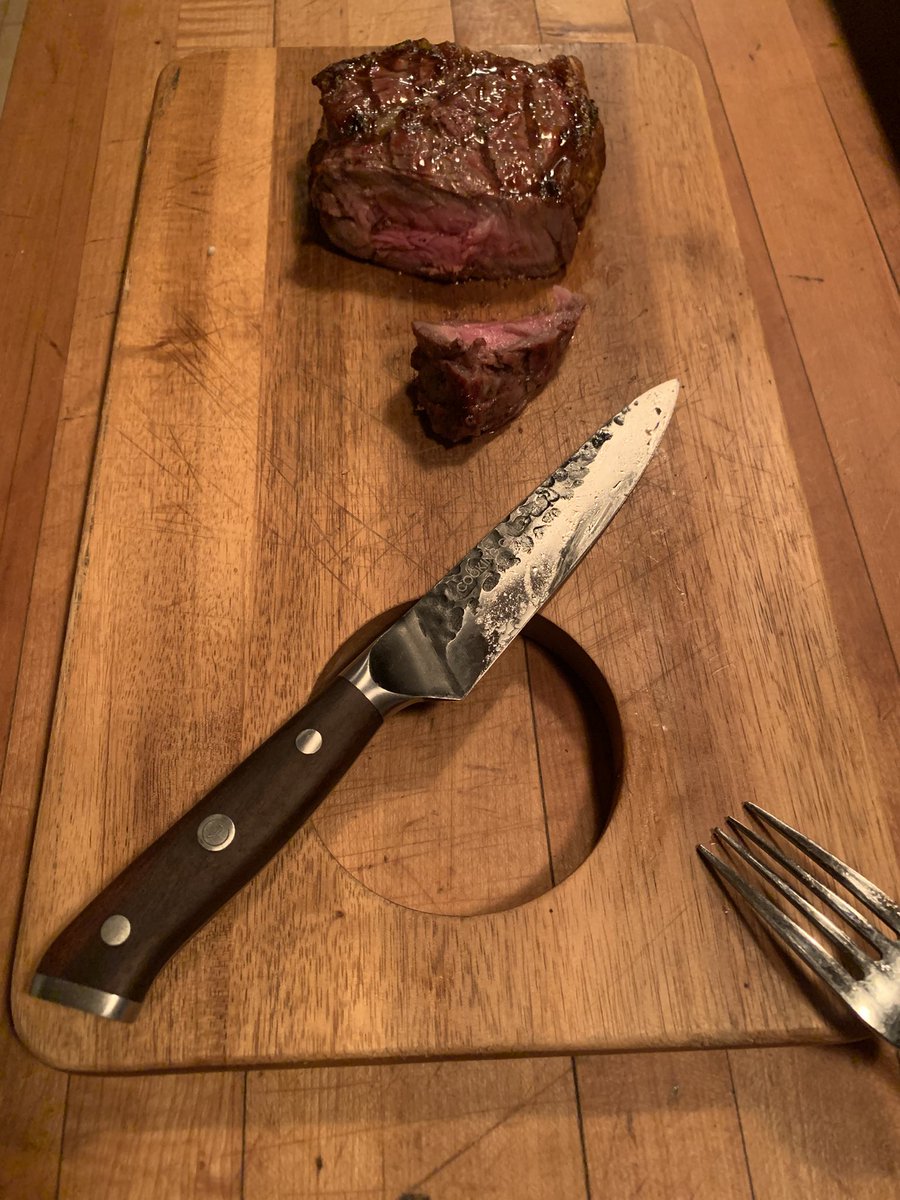 First grill of the year. Sure did miss it. #beef