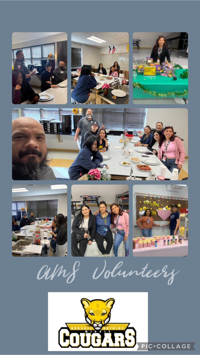 Joanna Puentes (@joannapuen16736) on Twitter photo We don’t need a special day to say THANK YOU to our amazing AMS Volunteers! 🎉 Your hard work doesn’t go unnoticed! Thank you from the bottom of our hearts! 💕 🐾🖤💛🐾
<a href="/HAntwine_MS/">Patricia Pedroza</a> <a href="/CISElPaso/">Communities In Schools of El Paso</a> We don’t need a special day to say THANK YOU to our amazing AMS Volunteers! 🎉 Your hard work doesn’t go unnoticed! Thank you from the bottom of our hearts! 💕 🐾🖤💛🐾
<a href="/HAntwine_MS/">Patricia Pedroza</a> <a href="/CISElPaso/">Communities In Schools of El Paso</a>