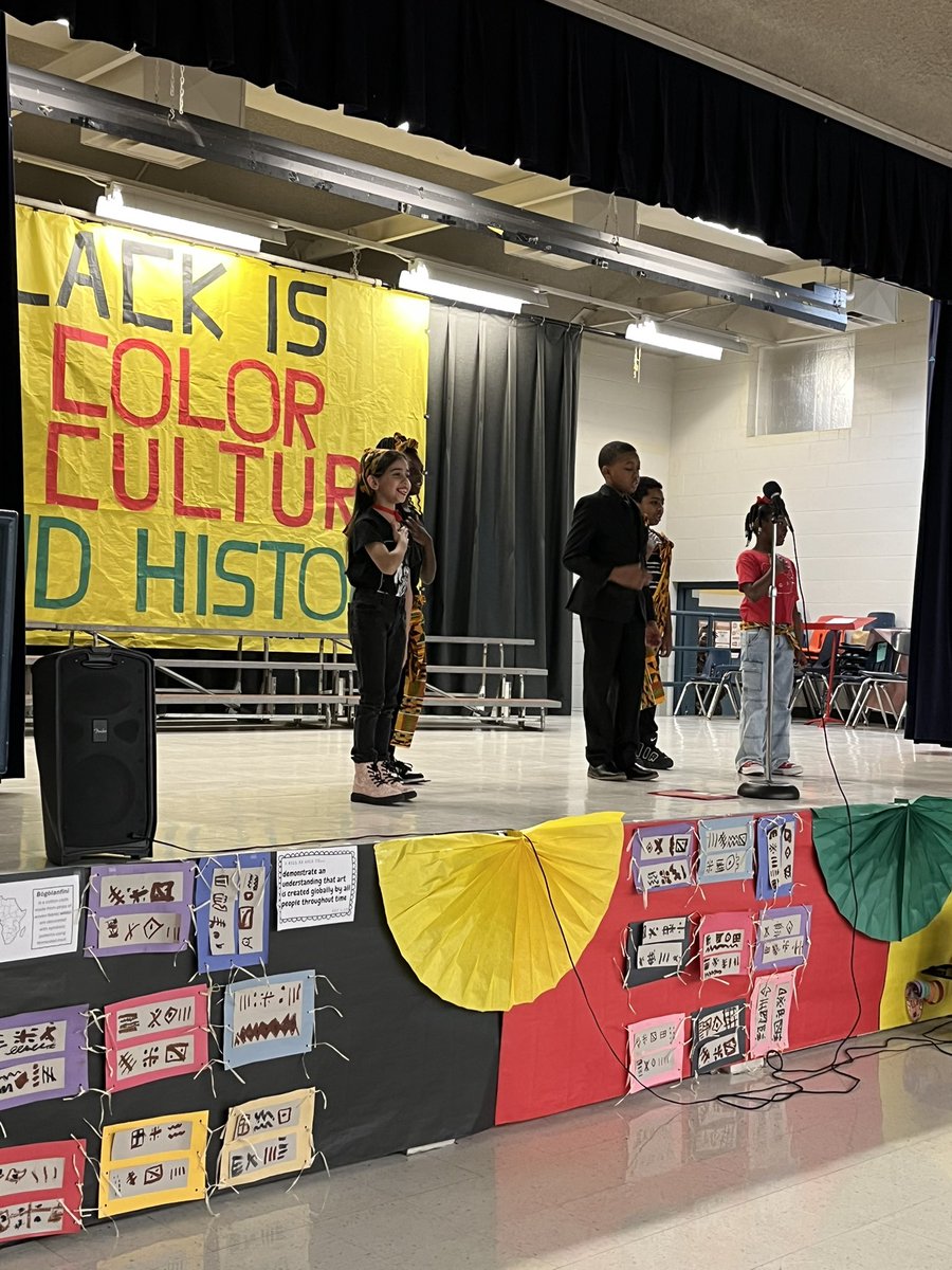 Our Black History Program was EXCELLENT!!  #MerrifieldExcellence