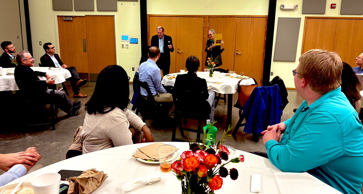The UNC and Duke ped GI divisions came together tonight to name our weekly didactic sessions after Dr. Martin Ulshen, the first peds GI doc in NC! 🎉

Dr. Ulshen had an incredible career at both institutions, making this celebration the perfect opportunity to blend the blues! 👏