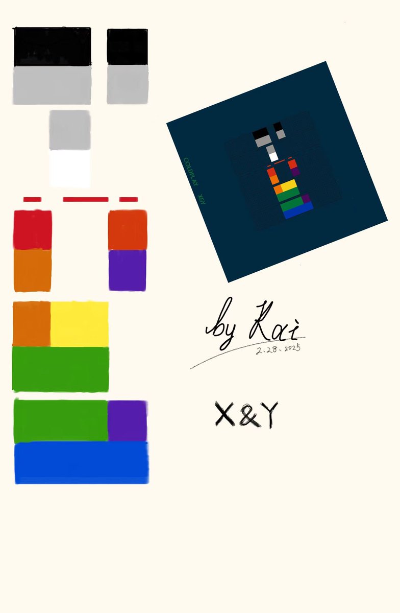DIY album cover 🫴💽
X&amp;Y (2005) by Coldplay