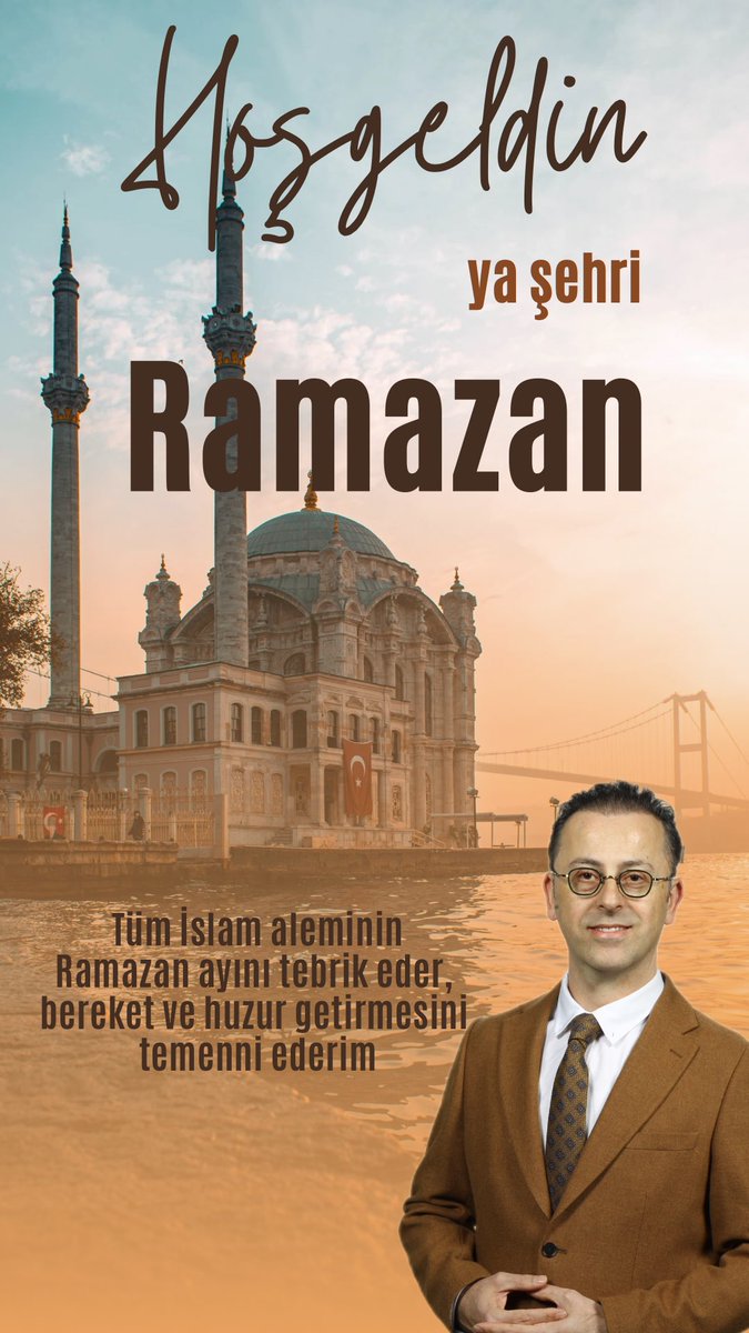 profdrsgbeyaz's tweet photo. 🌙 Hoş Geldin Ya Şehri Ramazan! 🌙

Bugün ilk teravih namazımızı kılacak ve yarın Ramazan ayının bereketli günlerine başlayacağız. Duaların kabul olduğu, rahmetin ve mağfiretin bol olduğu bu mübarek ayın, tüm İslam âlemine hayırlar getirmesini dilerim.

#Ramazan #HoşGeldinRamazan https://t.co/JfWpgrMh12