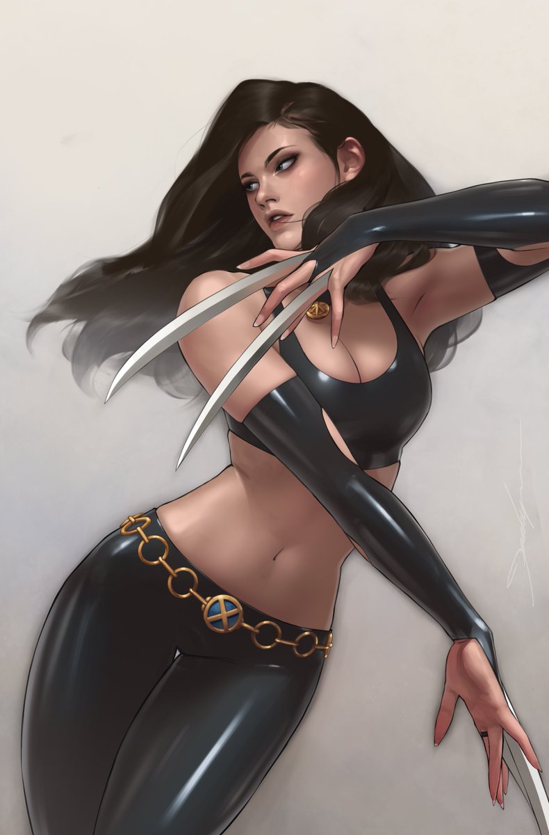 jeehyunglee's tweet image. Laura Kinney Wolverine #4 B Jeehyung Lee X-23 Variant
jeehyung.com