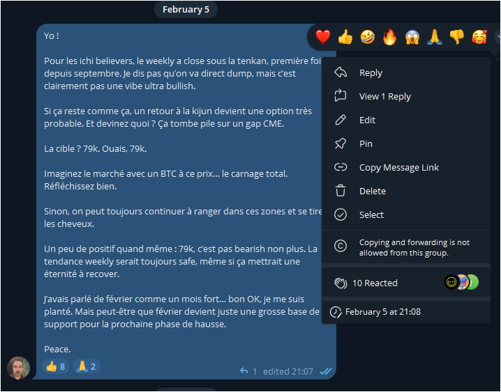 79k ✅

Je ne l'ai vu que très peu de fois, en tout cas, c'était ici.

t.me/+dwtow23l8dRlN…

Peace✌️🏽