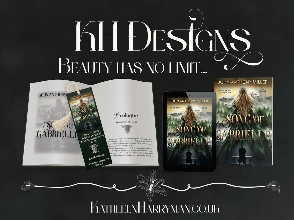 KH Designs: Professionally designed book covers and formatting services.

Let your book shine from cover to page.

#Hardback #Paperback #Kindle #Audible #ebook 

buff.ly/3YTfSt3 

#Authors #AuthorsCommunity #Formatting #BookCoverDesigner #BookBoost #GraphicDesigns