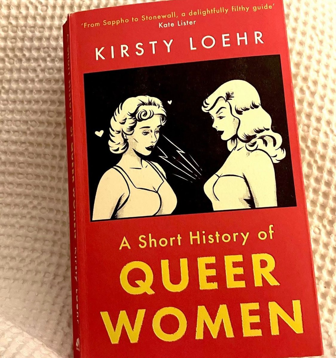 We’re finishing our #LGBTHistoryMonth with a BEST BOOK EVER nomination.

‘A Short History of Queer Women’ by Kirsty Loehr. 

Herstory. Comedy. Written with a subtle irony that can etch glass. 

We love it, and we hope you will too.
