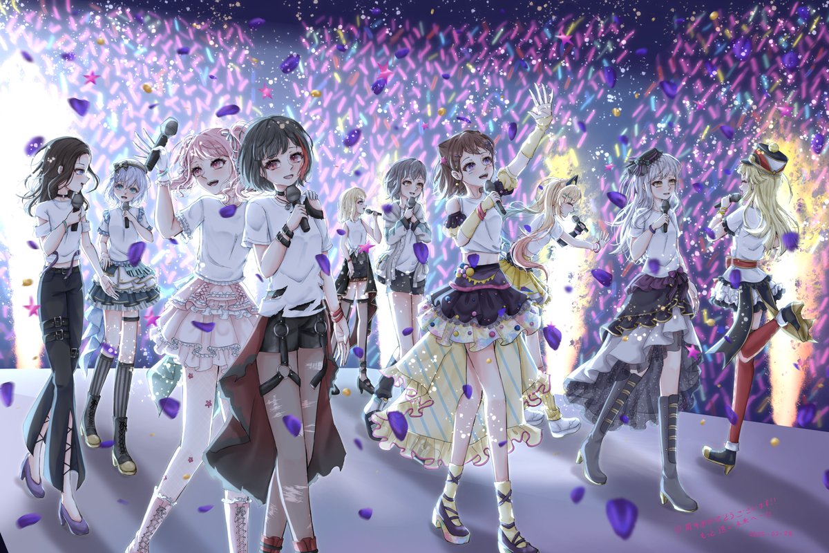 stella_hoshix's tweet image. Happy Bandori Day!!!
10周年おめでとううう〜!⭐️🎊
#bandoriart
#バンドリの日