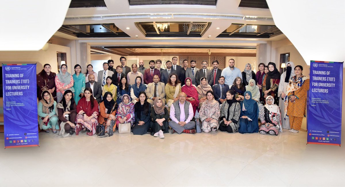 UNODC Country Office Pakistan tweet media