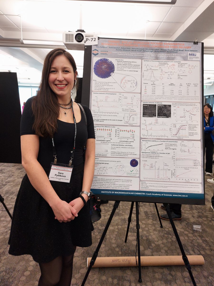 MedPolymers_Prg's tweet image. Also our colleagues R Pola and PhD student S Pytlikova present their results @ 19th International Symposium on Recent Advances in Drug Delivery Systems at Salt Lake City. @IMC_Prague