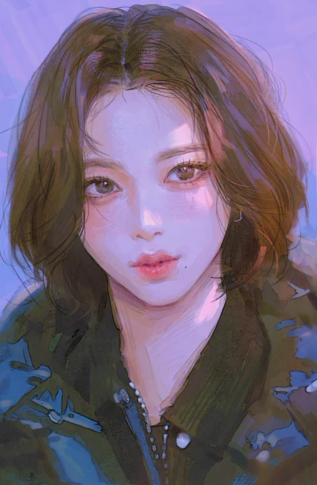 단발 카리나 너무너무 귀여움 