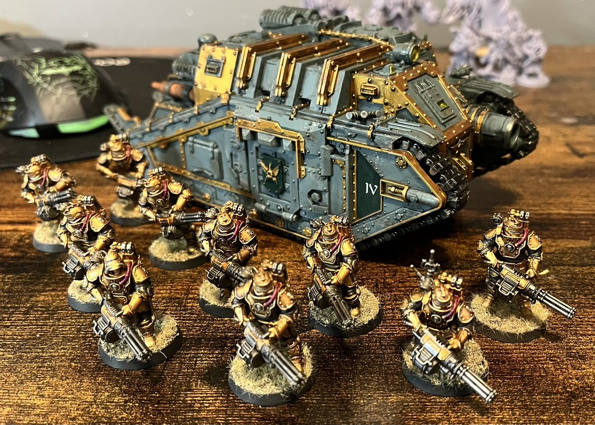 Starting a little Horus heresy project with some mates, so thought I might as well start another guard army!