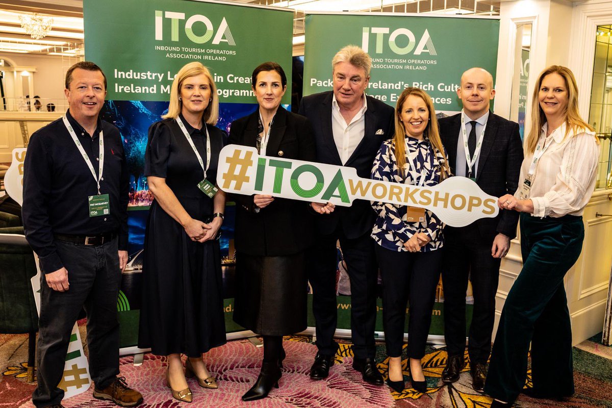 Lahinch Coast Hotel (@lahinchcoast) on Twitter photo Great to attend ITOA workshop this week to meet & engage with Ireland’s largest and leading Tour Operators & of course meet our industry colleagues
Many thanks to all @ITOA <a href="/Failte_Ireland/">Fáilte Ireland</a> and the team <a href="/WoodlandsHouse/">Fitzgeralds Woodlands House Hotel & Spa</a>
#ITOA Great to attend ITOA workshop this week to meet & engage with Ireland’s largest and leading Tour Operators & of course meet our industry colleagues
Many thanks to all @ITOA <a href="/Failte_Ireland/">Fáilte Ireland</a> and the team <a href="/WoodlandsHouse/">Fitzgeralds Woodlands House Hotel & Spa</a>
#ITOA