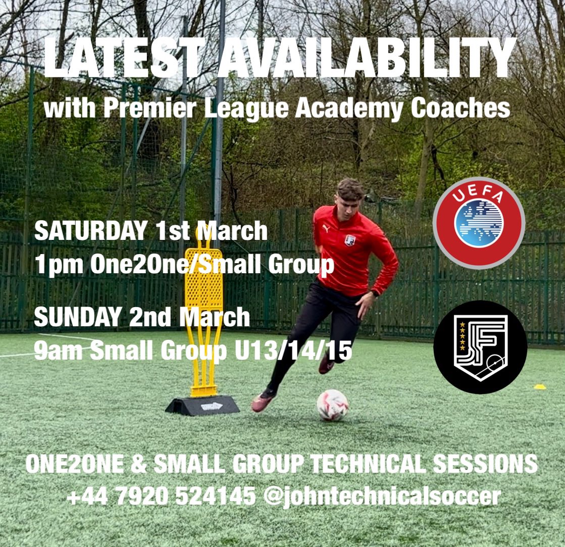 John Fenton (@elitesoccer9) on Twitter photo Still a couple of slots left this weekend at <a href="/active_tameside/">Active Tameside</a> Copley 3G Astro ⚽️ DM if interested 👊 <a href="/TamesideSN/">Active Tameside Sport & Physical Activity Network</a> #technical #skills #football #PremierLeague Still a couple of slots left this weekend at <a href="/active_tameside/">Active Tameside</a> Copley 3G Astro ⚽️ DM if interested 👊 <a href="/TamesideSN/">Active Tameside Sport & Physical Activity Network</a> #technical #skills #football #PremierLeague