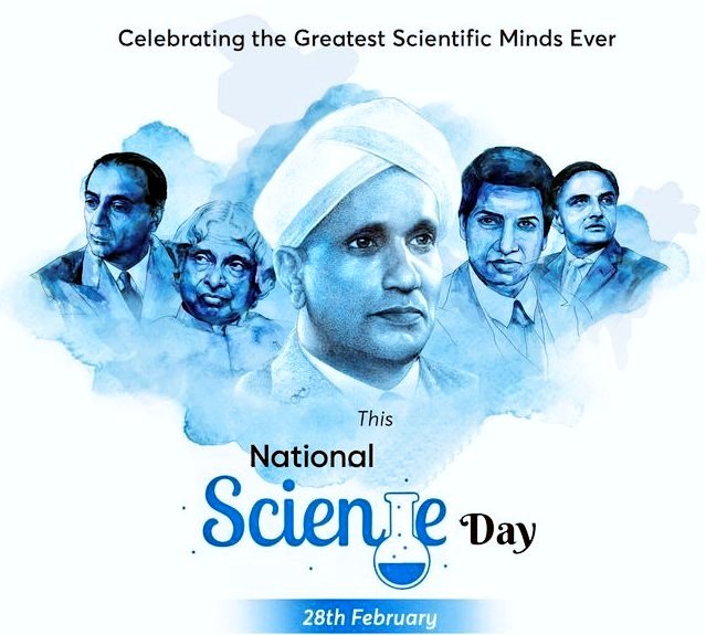 आज हर एक चीज के सवाल का जवाब है विज्ञान
बिना विज्ञान के जीवन अधूरा है।

विज्ञान को बढ़ाने वाले नोबल पुरुस्कार विजेता भारत रत्न CV रमन के जन्मदिन को विज्ञान दिवस के रूप में मनाया जाता है।
राष्ट्रीय विज्ञान दिवस की शुभकामनायें 🙏

#राष्ट्रीय_विज्ञान_दिवस
#NationalScienceDay