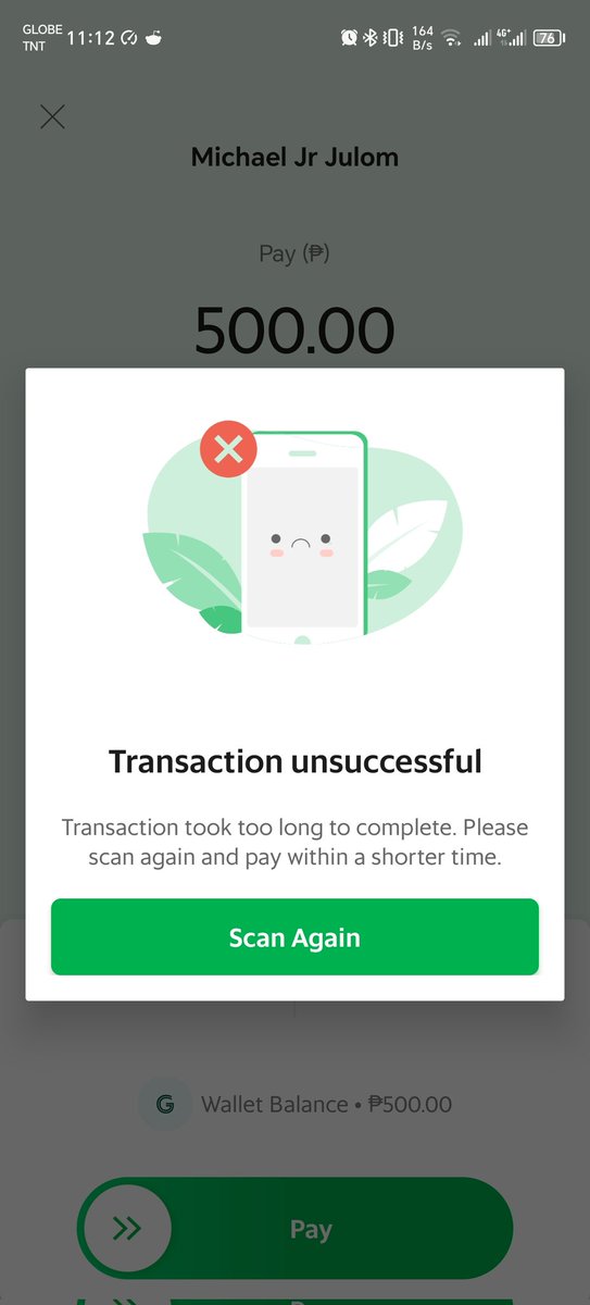maykilingkiling's tweet photo. @grabph pano to?d ako makabayad gamit scam to pay gamit grab ewallet https://t.co/T8nbhQiGq8