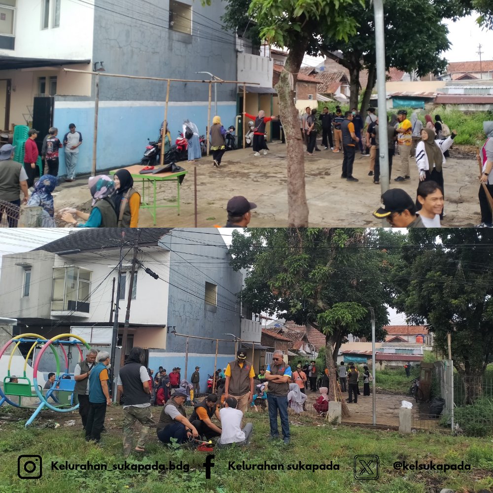 KelSukapada's tweet photo. Giat bapa camat cibeunying kidul di dampingi bapa lurah sukapada , dalam kegiatan jumat bersih di wilayah kelurahan sukamaju di tempat jl. Sukamaju lokasi lapang sukamaju rw 10 rt 04 jumat 28 februari 2025
-
@kec_cibkidul 
@humasbandung_ 
-
#keccibeunyingkidul
#kelsukapada
#jumsi https://t.co/fN6hl6D5iy