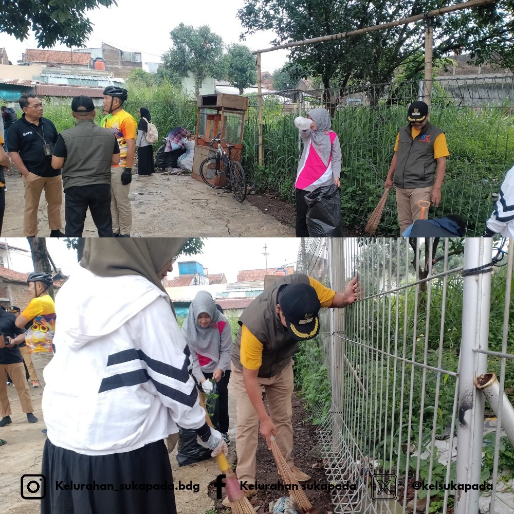KelSukapada's tweet photo. Giat bapa camat cibeunying kidul di dampingi bapa lurah sukapada , dalam kegiatan jumat bersih di wilayah kelurahan sukamaju di tempat jl. Sukamaju lokasi lapang sukamaju rw 10 rt 04 jumat 28 februari 2025
-
@kec_cibkidul 
@humasbandung_ 
-
#keccibeunyingkidul
#kelsukapada
#jumsi https://t.co/fN6hl6D5iy