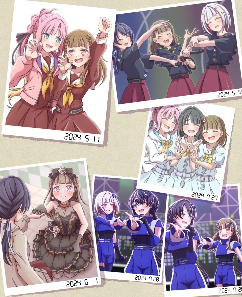 今回イラストに入れた104期徒町との思い出アルバム写真その1!こうやって並べてみるとFes×LIVEだったりリアルライブだったり活動記録だったりの思い出が蘇ってきて良い…
#徒町小鈴生誕祭2025