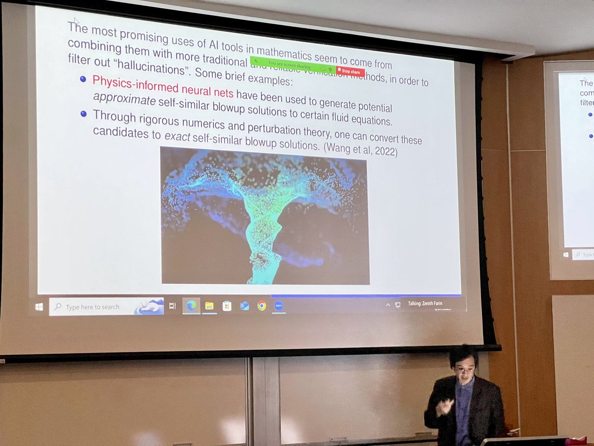 Perk # 15 of <a href="/UCLA/">UCLA</a> : you get to hear Terry Tao’s inspirational and informative public lecture on “Machine Assisted Mathematics”