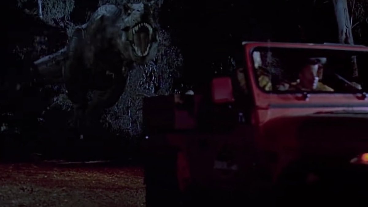 DigitalSunset24's tweet photo. Day 27 - Famous Movie Scene
#Febbuild25 room challenge by @sims4ideas
Recreated the Jeep chase scene from the original Jurassic Park movie produced way back in 1993.
#ShowUsYourBuilds #Sims4 https://t.co/QzhITAALC5