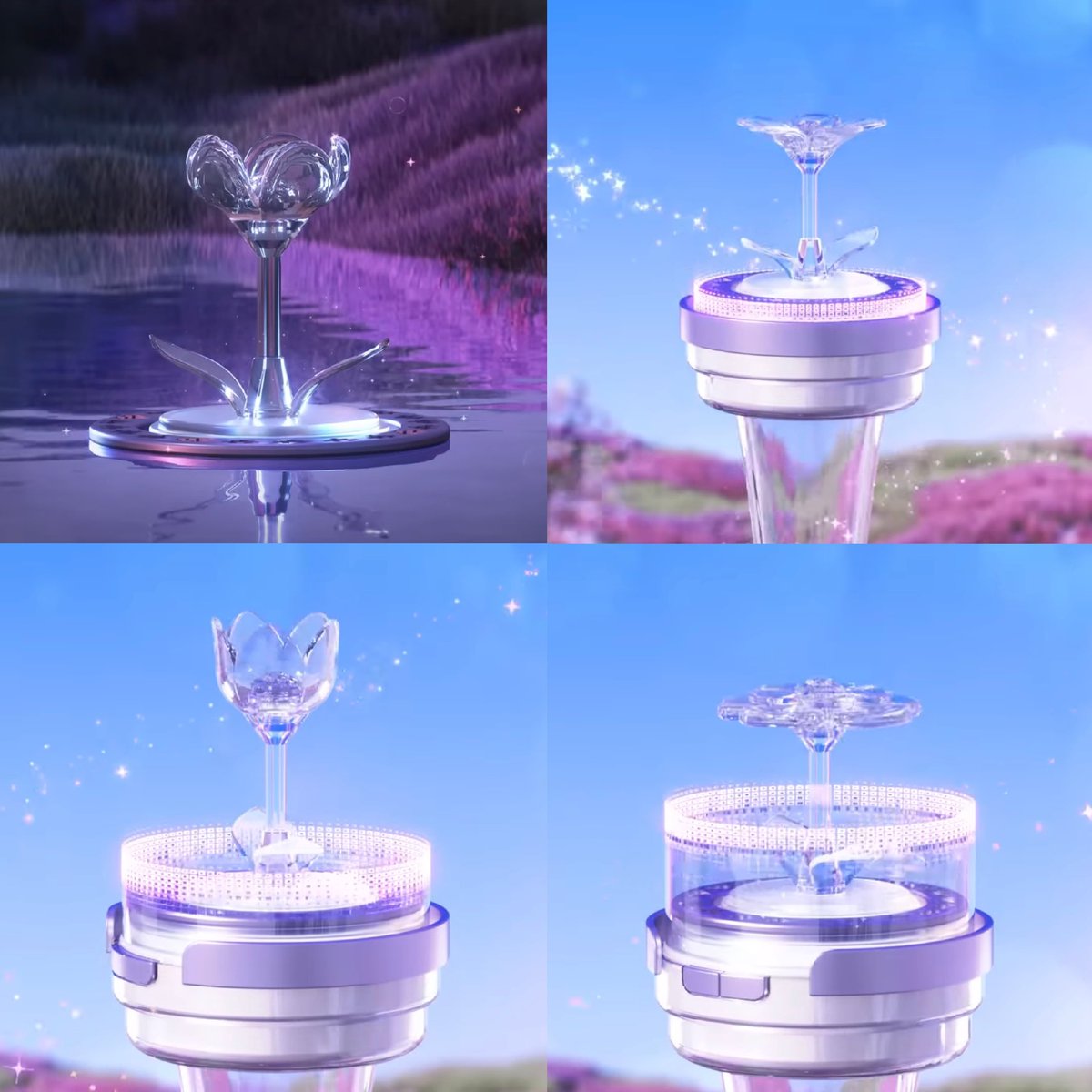 ILLITのペンライトは最低4種類にカスタマイズすることが可能です