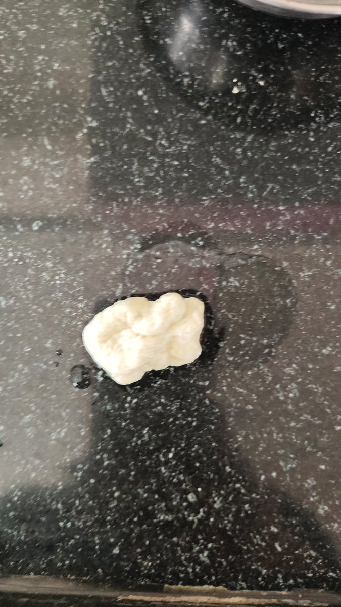 mayank2962's tweet photo. @_countrydelight 
This is what I got in low curd ordered from country delight.sticky like chiwn gum.God know what you are https://t.co/LmKvjSKLKA are selling poision or daily product.what quality you are claiming. https://t.co/CipD7EOJvl
