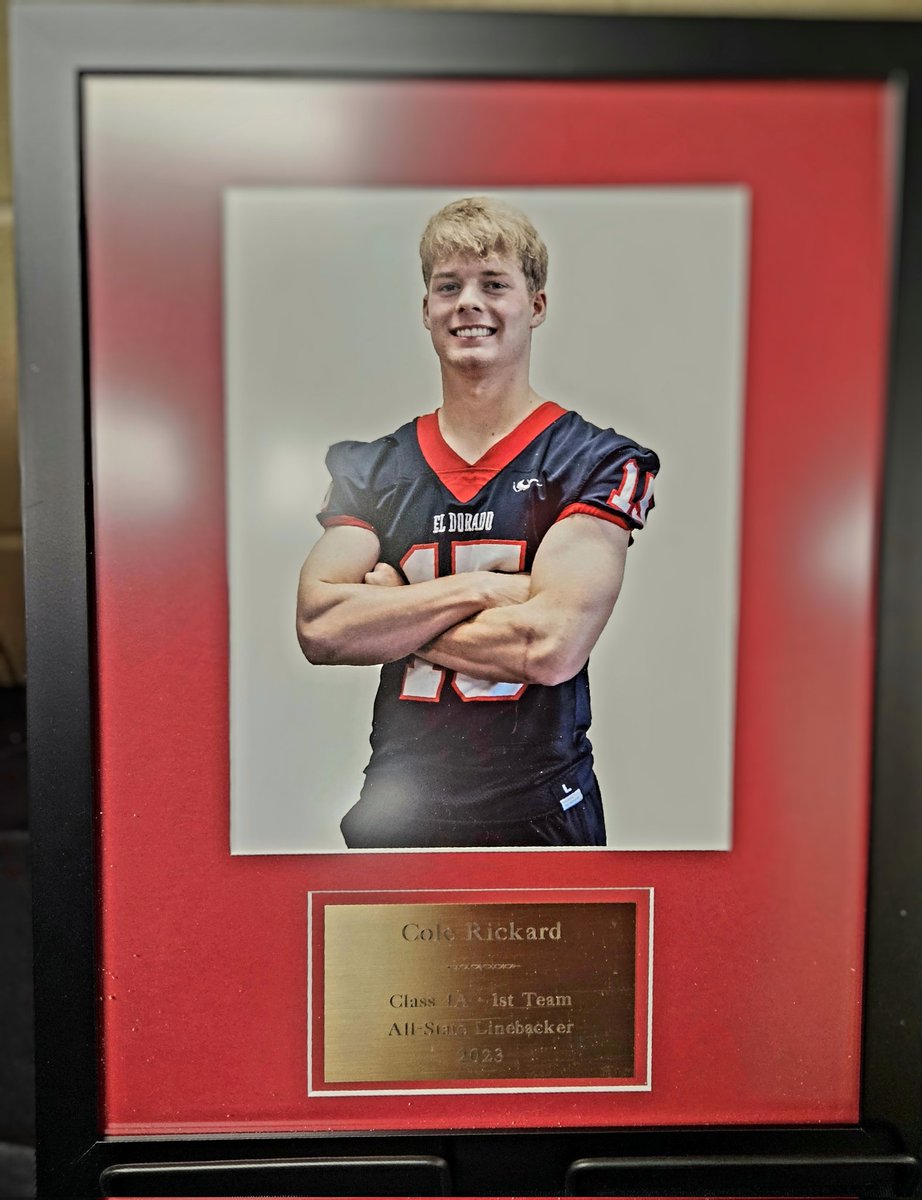 Scott Rickard (@snsrickard) on Twitter photo Congratulations, <a href="/colerickard15/">Cole Rickard</a>, for being recognized this evening for your placement on the Wall of Champions at El Dorado High School. This photo will be placed in the Roundhouse at EHS with other recipients from years past. Congratulations, <a href="/colerickard15/">Cole Rickard</a>, for being recognized this evening for your placement on the Wall of Champions at El Dorado High School. This photo will be placed in the Roundhouse at EHS with other recipients from years past.