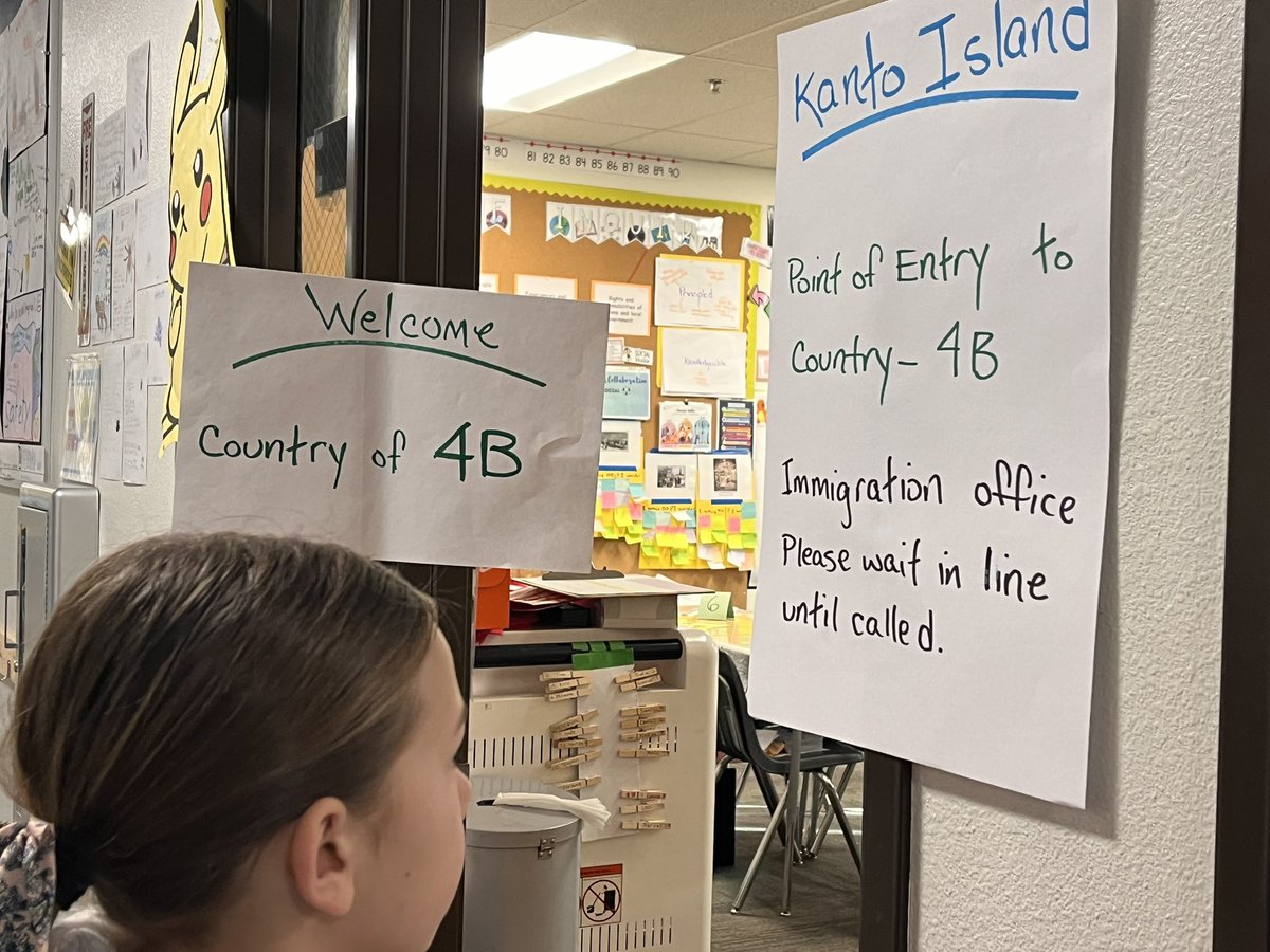 clstward1's tweet image. Wow! #GCC_Charters @EPIC_academics #4thgrade reenacted 1800s immigration to the U.S.Experiencing entering thru points of entry like Angel & Ellis Islands reflecting on why people immigrate & how physical health affected them. @gcc_jsample @iborganization Unit “Who We Are”