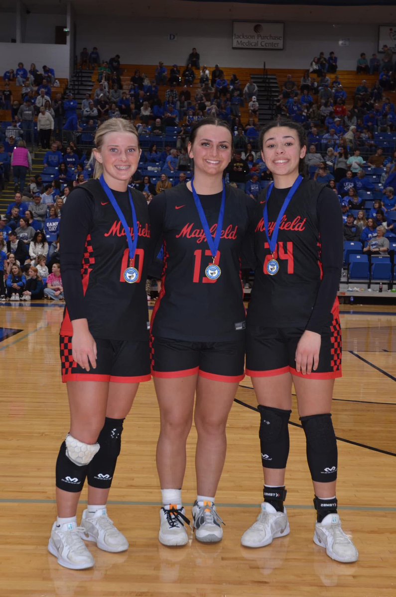 Congrats to Keely Henson, Lex Feagin, &amp; Lay Mayes on being nominated to the District All Tournament Team!