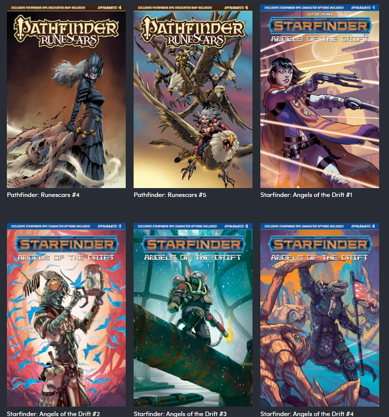 TheMaskedFerret's tweet photo. Less than 15 hours left in the Humble Bundle where you can get Starfinder Comics! https://t.co/bIs8stTAFL 

I just bought it myself! https://t.co/cNIIs3FwrY