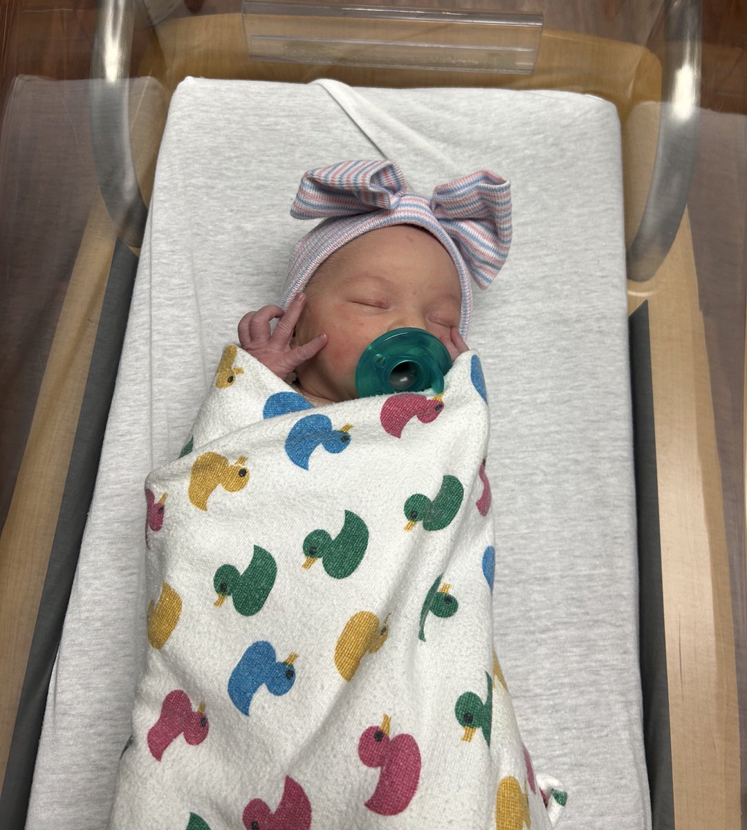 The Falcon family grew a little bigger yesterday morning as Coach Turk welcomed her first baby, Marlie. We cannot wait to watch this future Lady Falcon grow!