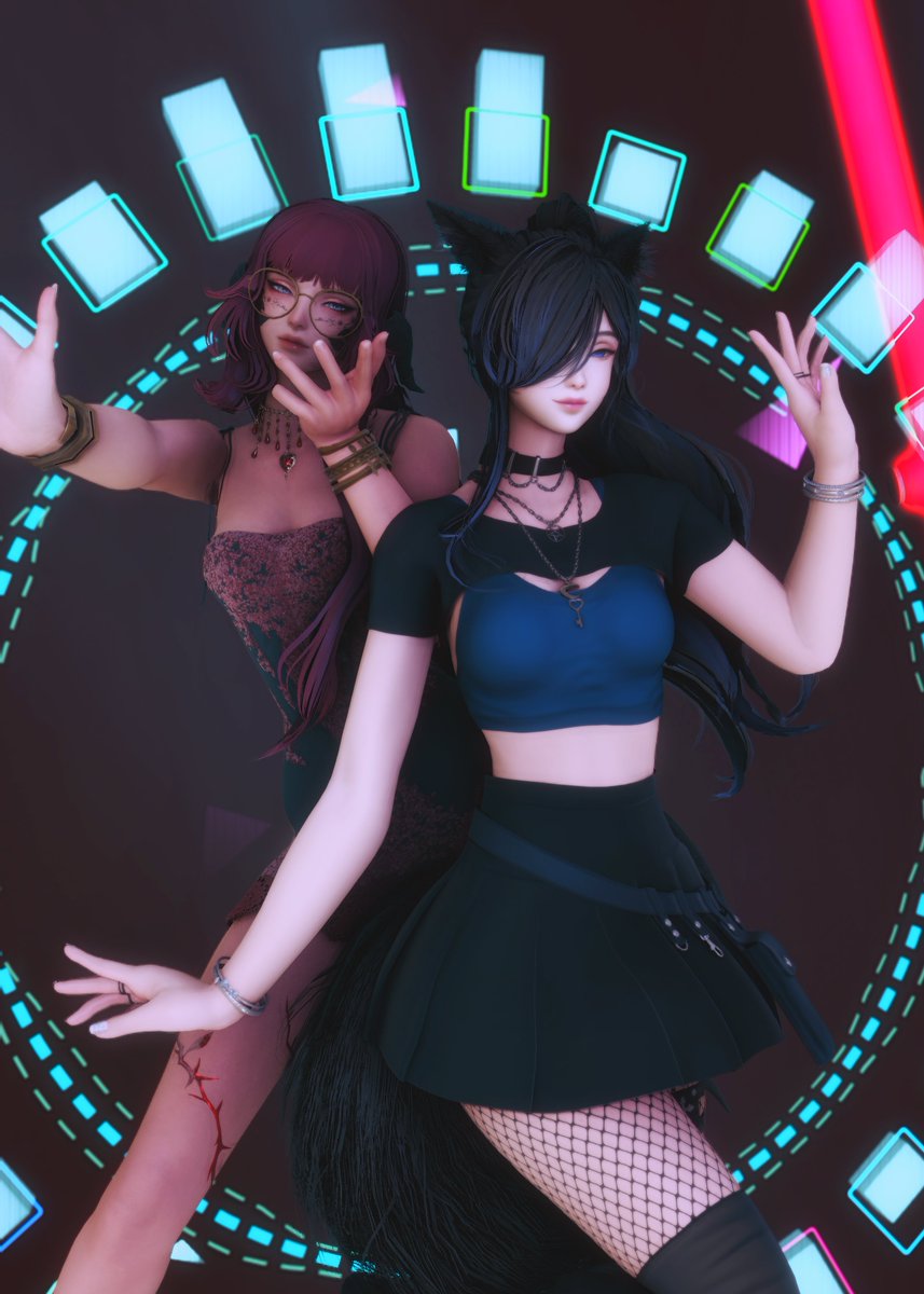 "Ohyeah~ We vibing in celebration for the weekends, lesgoo <a href="/SafiriaFFXIV/">Safiria Kha</a> ~"