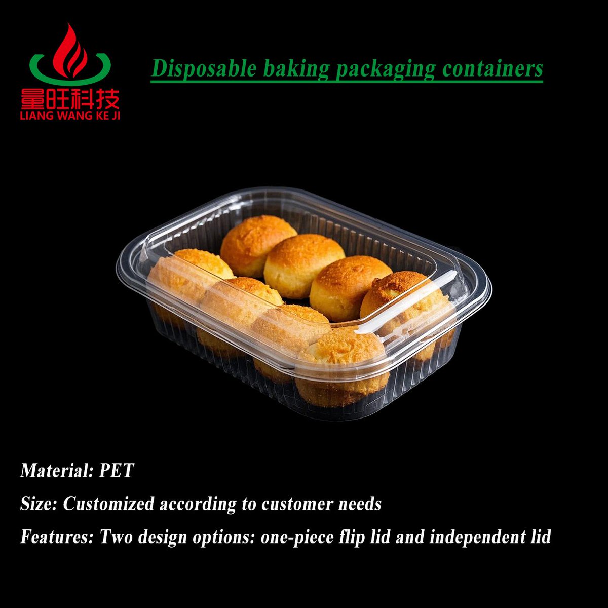 lwecopack's tweet image. 🍰Whether you're selling cakes, pastries, or cookies, these sleek, durable, and crystal-clear boxes will make your products shine while keeping them fresh and secure.
#lwecopack #BakeryPackaging #PETBoxes #FreshAndSecure #BakingWithStyle #EcoFriendlyPackaging