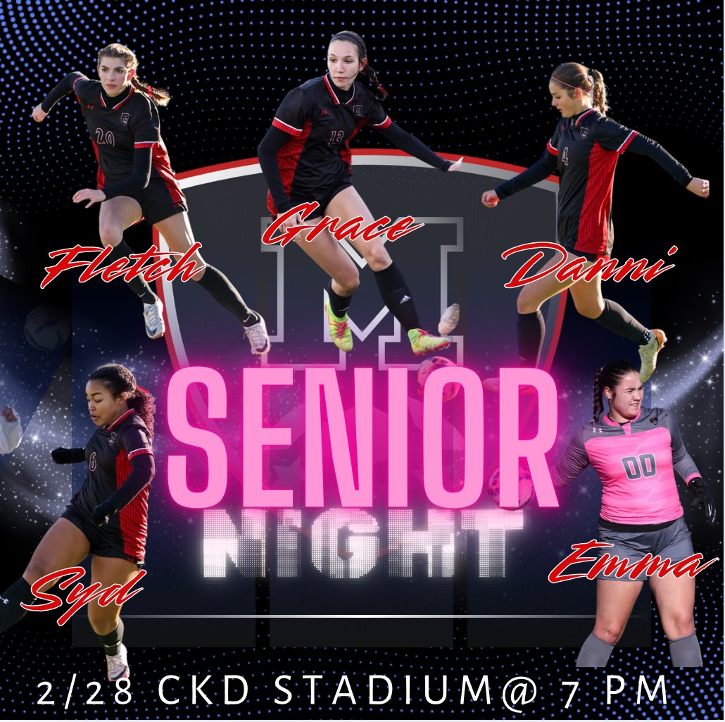 Friday 2/28 we will celebrate our Senior Night. Please join us as we celebrate these amazing young ladies!! #RedRed #RiseandShine