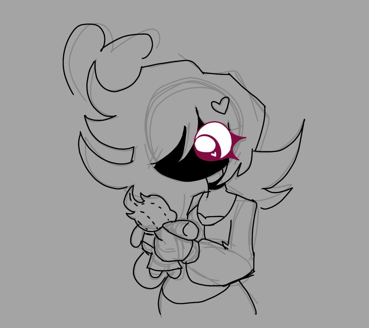 DummyDumbVoid's tweet photo. No se, se me hizo muy tierna esta versión 🦈✨💖💞
#GBEart @G_Empire_B https://t.co/AJUw17g8QW