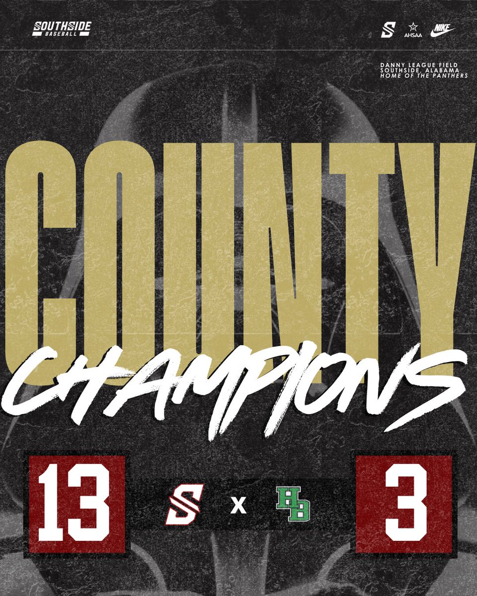 SouthsidePanth1's tweet photo. Varsity is your 2025 Etowah County Champions! Proud of how our guys competed this week! https://t.co/cw6haaXbif