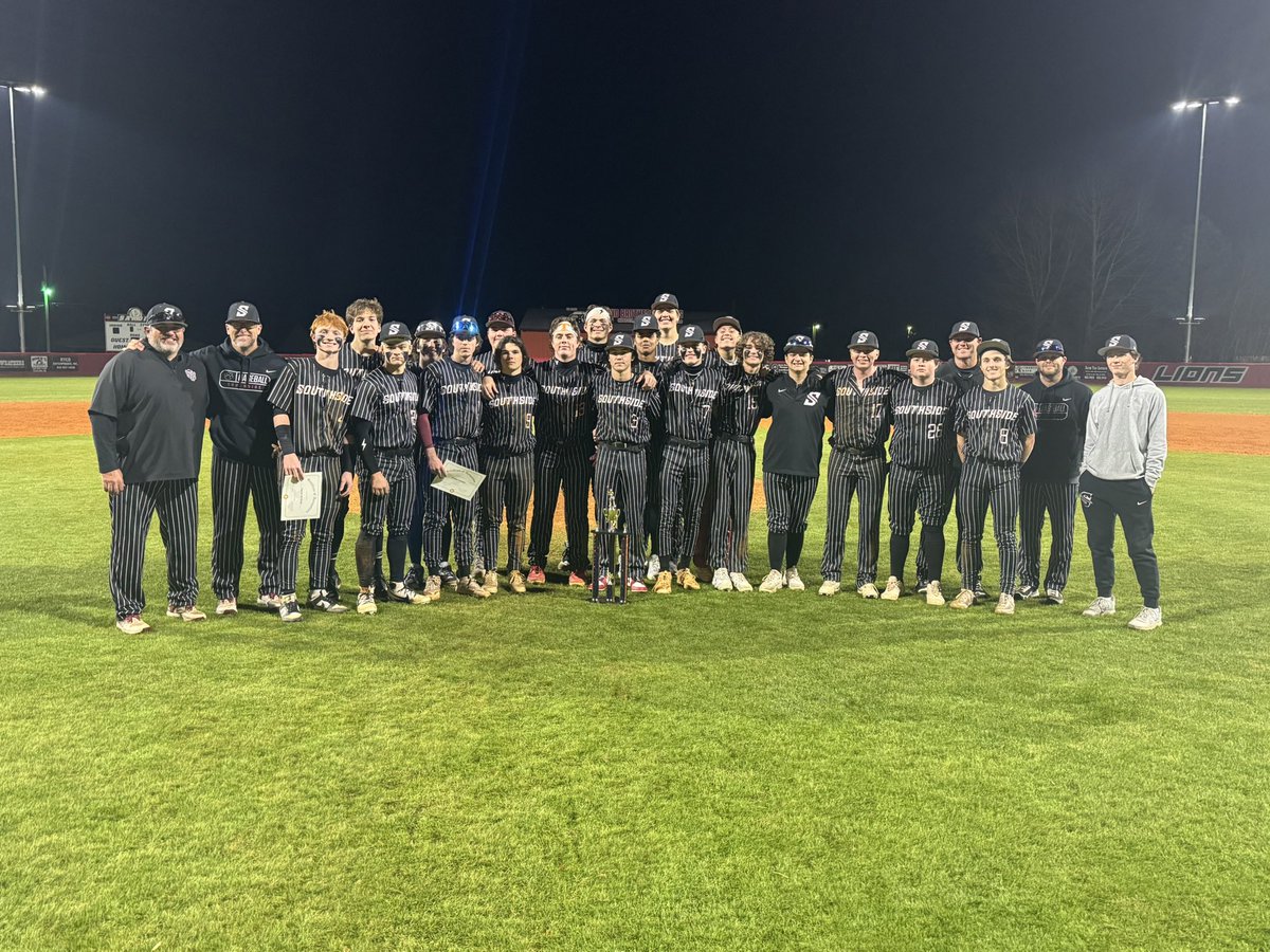 SouthsidePanth1's tweet photo. Varsity is your 2025 Etowah County Champions! Proud of how our guys competed this week! https://t.co/cw6haaXbif