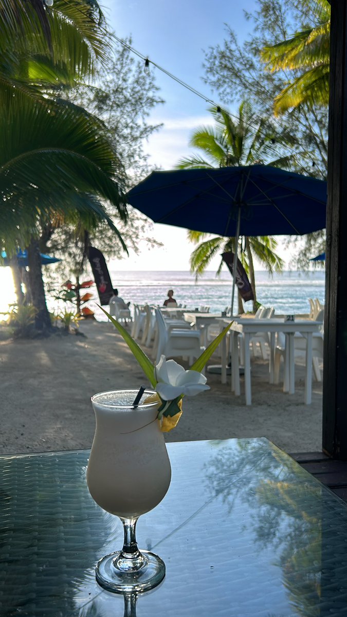 Wilbury winning ft Pina Coladas in the Cook Islands 👌👌👌