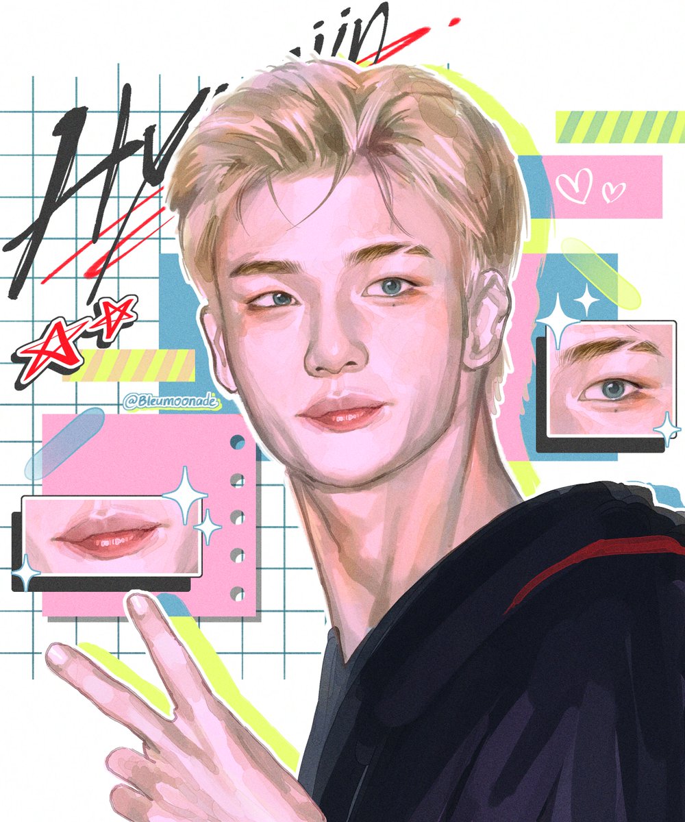 Stray Kids Hyunjin Fanart ⭐️
in rendered style
it's my first time drawing male 😄

#StrayKids #Hyunjin #SKZ #StrayKidsFanart #HyunjinFanart #HwangHyunjin #Illust #Illustration #Fanart #KPOP #Art #DigitalArt #CSP #ClipStudioPaint #Painting