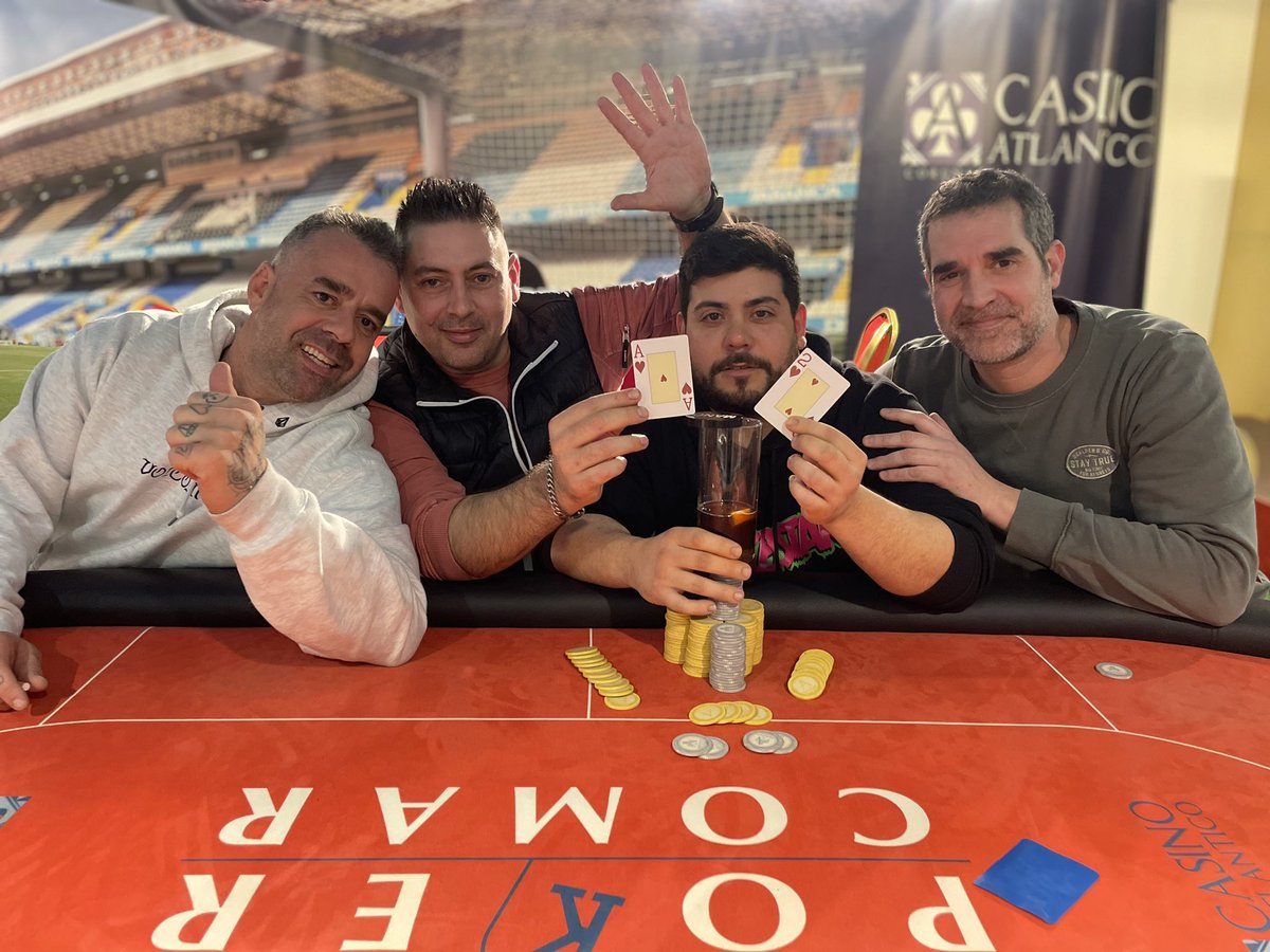 casinoatlantico's tweet photo. #LigaAtlantico

Finalizado el #SuperJueves en ICM a 3 después de 1️⃣1️⃣8️⃣ registros y un nuevo #SitAndGoATL que nos deja 3️⃣2️⃣🎟️ 

Próximo evento 🔜 #KOProgresivo

¿Conseguiremos superar las 95 entradas del estreno y llegar a los 💯 registros?

‼️Os esperamos‼️ https://t.co/1TpJilBJqW