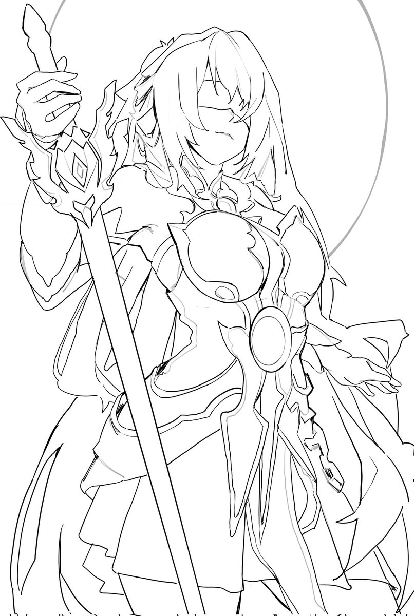 Jingliu

#HonkaiStaiRail  #崩壊スターレイル
#illustrations  #sketch