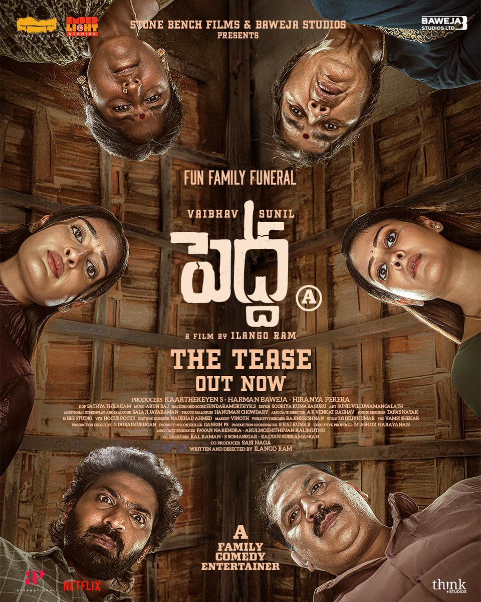 Ramesh Bala (@rameshlaus) on Twitter photo #Pedha - IDHI chinna VISHAYAM KAADHU ‼️
After Death at a Funeral, get ready for Fun at a Funeral!
Here's the Teaser ▶️ youtu.be/Uu5d3BUcZ24
In theaters worldwide on March 14th!
<a href="/actor_vaibhav/">Vaibhav</a> @sunilreddy22 <a href="/ilango_ram15/">ilango ram</a> #Karunakaran #Munishkanth <a href="/kaarthekeyens/">Kaarthekeyen S</a> #Pedha - IDHI chinna VISHAYAM KAADHU ‼️
After Death at a Funeral, get ready for Fun at a Funeral!
Here's the Teaser ▶️ youtu.be/Uu5d3BUcZ24
In theaters worldwide on March 14th!
<a href="/actor_vaibhav/">Vaibhav</a> @sunilreddy22 <a href="/ilango_ram15/">ilango ram</a> #Karunakaran #Munishkanth <a href="/kaarthekeyens/">Kaarthekeyen S</a>