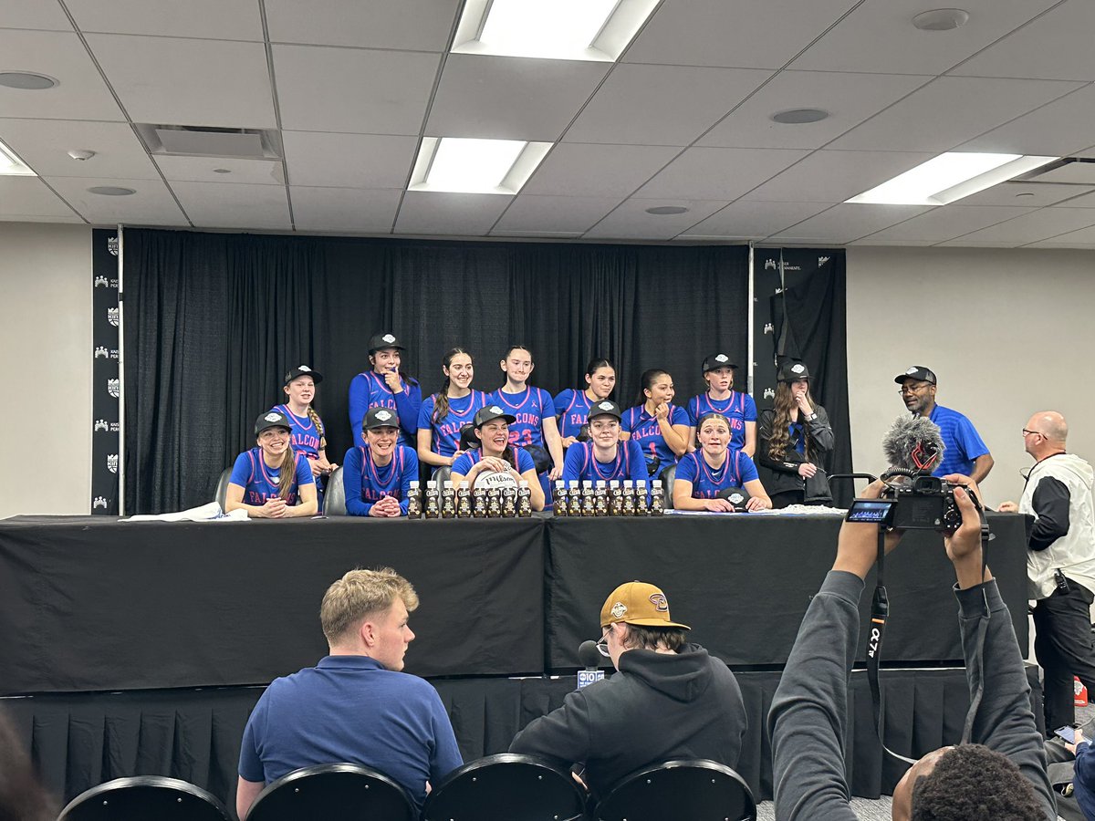 OUR LADY FALCONS BASKETBALL ARE BRINGING HOME THE BLUE BANNER!

In the 67 year history of AHS, this will be our 3rd Section Championship (1 track &amp; now 2 in girls basketball). These girls are going down in history￼!

Final score:
Atwater: 65
Christian: 49

#WeAreAtwater🟦⬜️