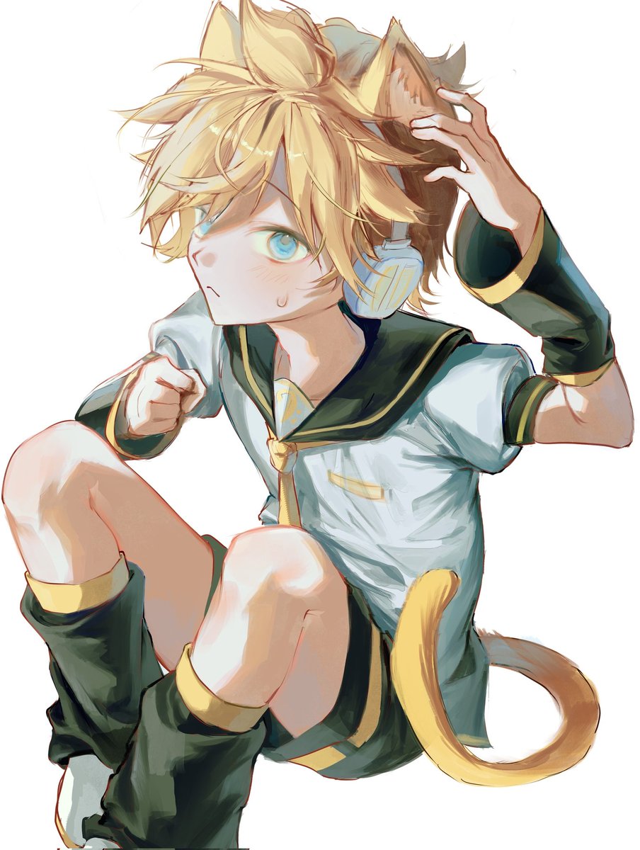#鏡音レン  猫…？！