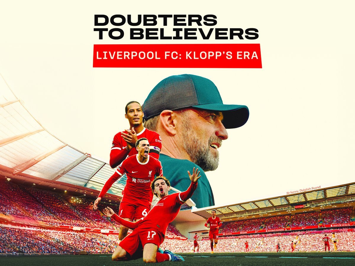 Does anyone know if the <a href="/PrimeVideo/">Prime Video</a>  <a href="/LFC/">Liverpool FC</a> docuseries Doubters to Believers Liverpool FC: Klopp's Era is going to be available in the U.S.? Tomorrow?
<a href="/LFCUSA/">Liverpool FC USA</a>? <a href="/AnythingLFC/">Liverpool NEWS</a>? <a href="/LFC/">Liverpool FC</a>? Anyone?