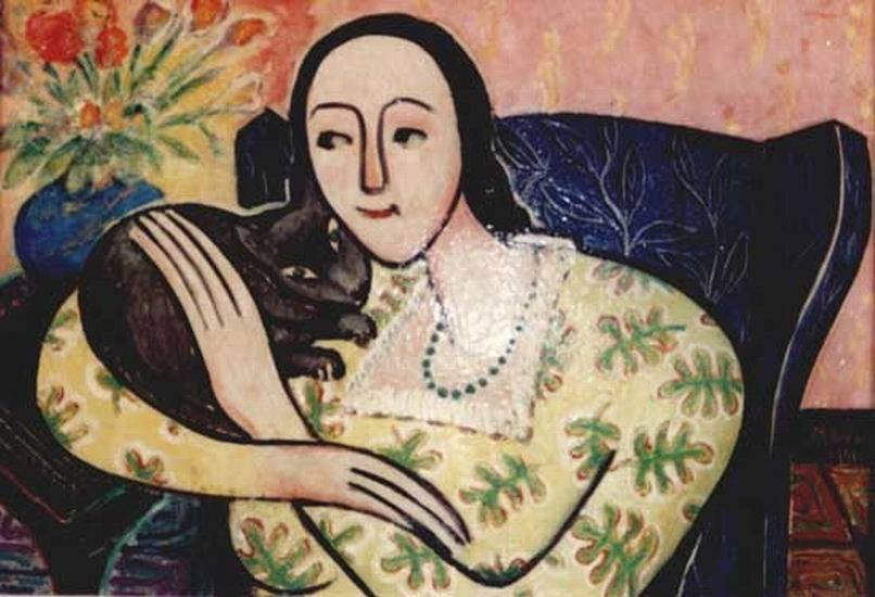 rakoubah's tweet photo. All we need is love. "Girl With a Cat" by Hamed Ewais.
#hamedewais #hamedewaisart #girlwithcat #egypt #cairo #contemporaryart #wipart https://t.co/TNMugj3MrU