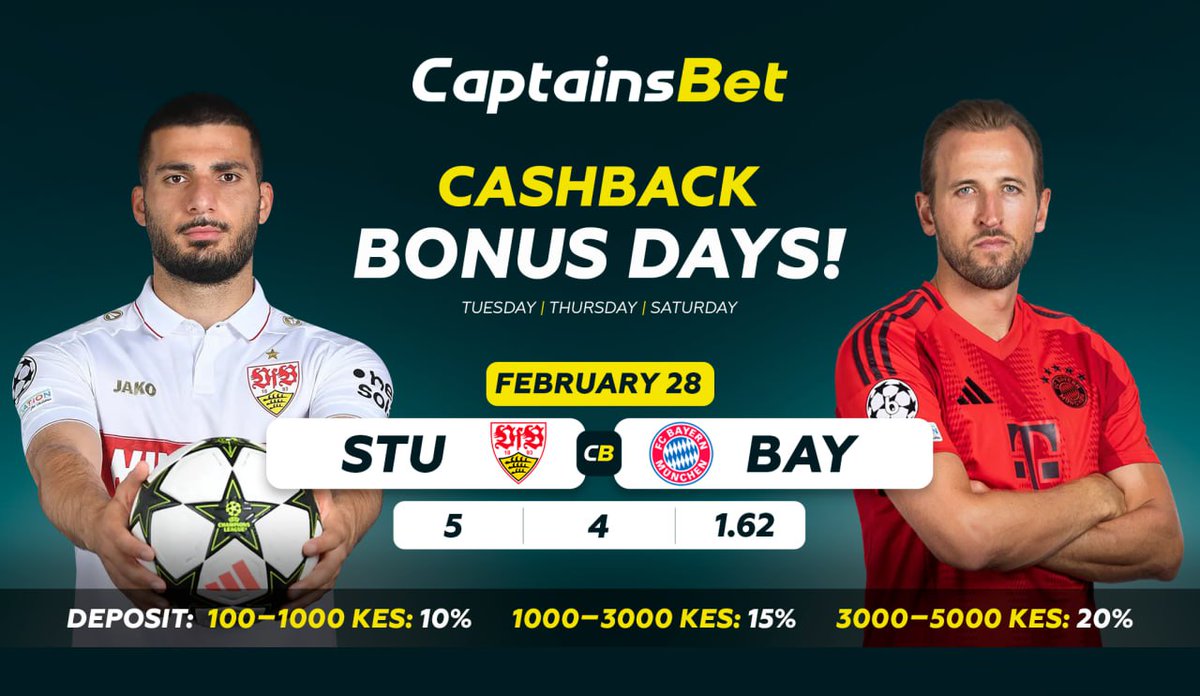 Bet smart, win big! The best odds, the biggest wins.
 Join Captains Bet and get instant Cashback
#CaptainsBet click on the link to register 👇👇

captainspartners.com/processing/cli…