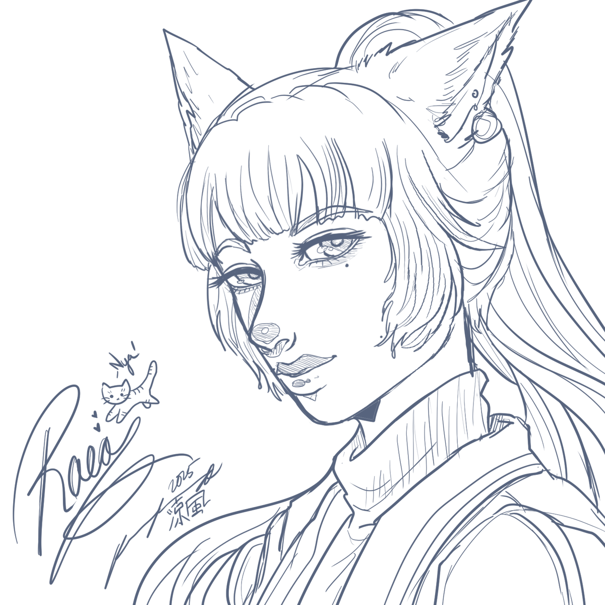 MizunoSuzuka's tweet photo. Another... Nyan-tastic... night at #ClubIgnition! Thank you all @DiamondDE_FFXIV @Cool_cat_crew  and see you next time! <3 https://t.co/GGqCg4v8Tq